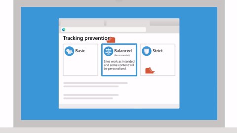 Microsoft Edge でのトラッキング予防についての詳細