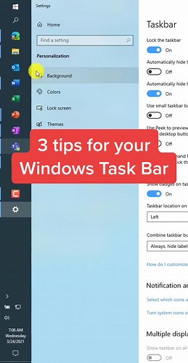 3 Windows Taskbar Tips for Productivity