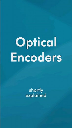 What are Optical Encoders | Shortly Explained 🔍⏱ #encoder #electricalengineering