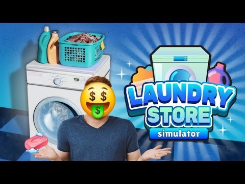 I open my laundry store 👕 in laundry store simulator