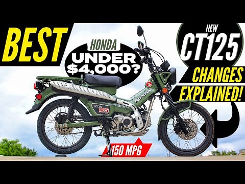 NEW Honda Trail 125 Review | CT125 = Better than Grom, Monkey & Super Cub Motorcycles?