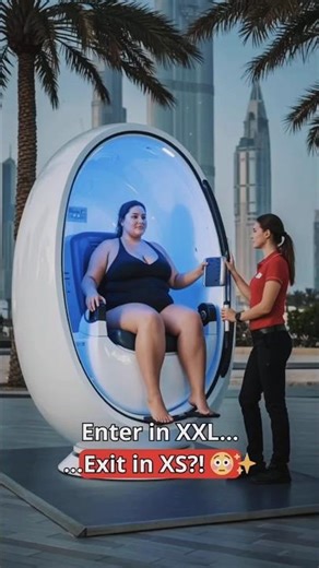 Could you see yourself trying out this sci-fi transformation? 🤖✨