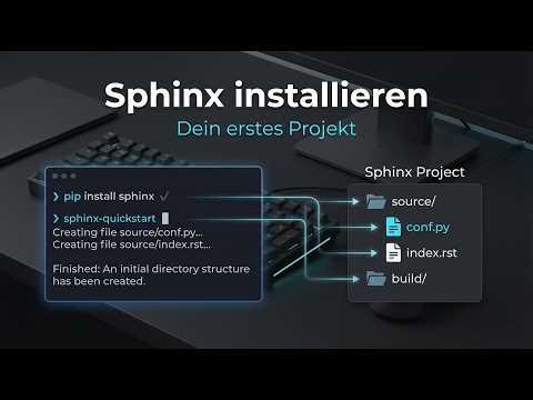 Sphinx Doku erstellen (Quickstart) + HTML Build in VS Code | Schritt für Schritt