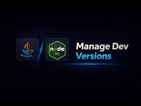 Java SDK, Node Versions & Watchman – Managing Dev Dependencies Safely