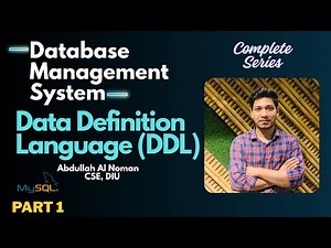 Data Definition Language (DDL)