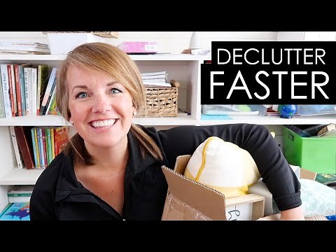 5 Tips to Declutter FASTER