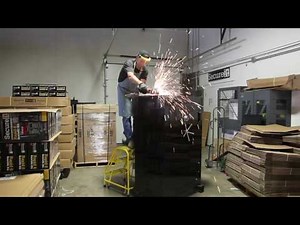 Breaching a gun safe