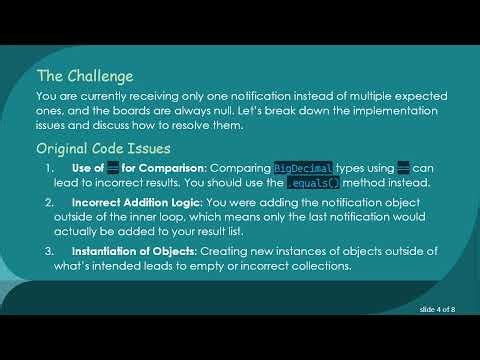 Efficiently Filtering Java Collections for Notifications