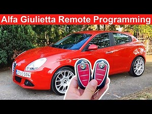 How to Reprogram Key Remote on Alfa Giulietta, Fixing the Key