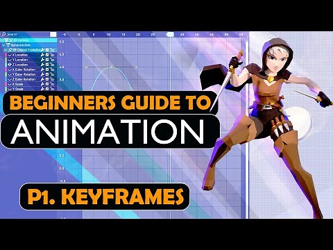 Beginners Guide to Animation in blender 4 : Part 1 - Keyframes