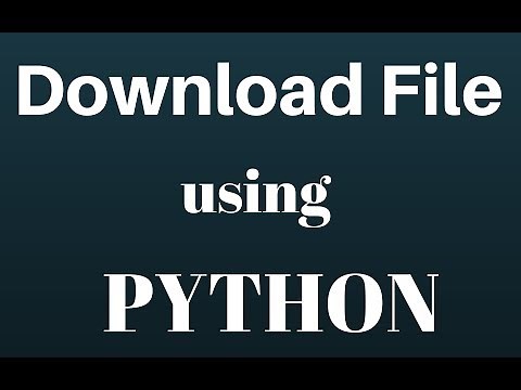 download file using python