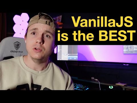 Forget React...Just Use Vanilla javascript