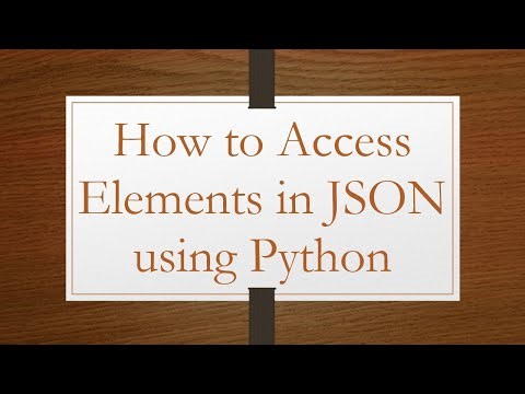 How to Access Elements in JSON using Python