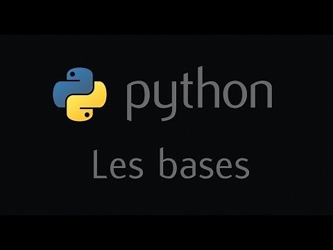 Tutoriel Python - Les bases
