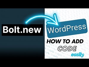 How to add BOLT.NEW Tools to Wordpress(AI SEO)