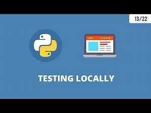 Python Network Programming 8 - Testing Locally ( Socket Programming )