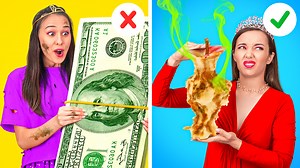 RICH VS POOR STUDENT HACKS || Funny rich vs broke school situations by 123 GO! 😂 | 123 GO