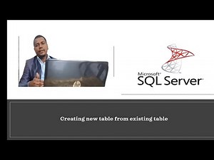 Creating new table from existing table in SQL Server #tables #table #sql #sqlserver