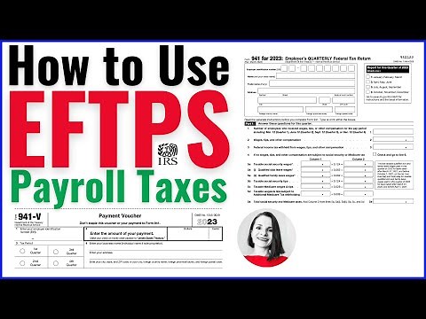 How to USE EFTPS to Pay your Payroll Taxes on Form 941 (NEW 2023)