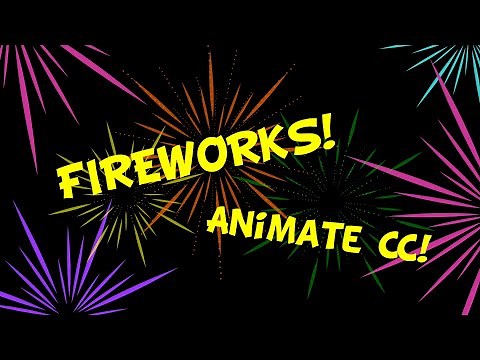 Animate Fireworks In Adobe Animate CC