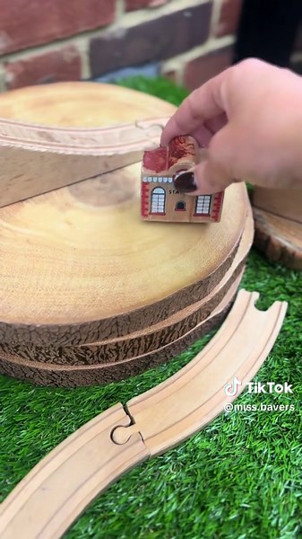 Small world set up #fyp #eyfs #eyfsteacher #earlyyears #smallworld