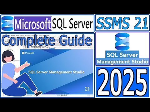 How to Install SQL Server Management Studio 21 (SSMS) on Windows 10/11 [ 2025 ] Microsoft SQL Server