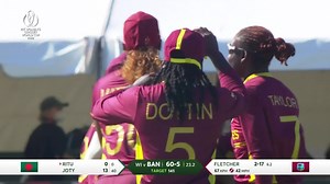 42K views · 856 reactions | Two wickets in two balls for Afy Fletcher! She picks up her third and West Indies are back in this game. #CWC22 | ICC - International Cricket Council | Facebook