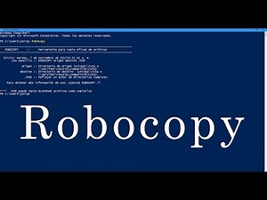Copiar archivos por fechas de creación o modificación con ROBOCOPY