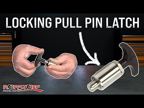Locking Pull Pin Latch