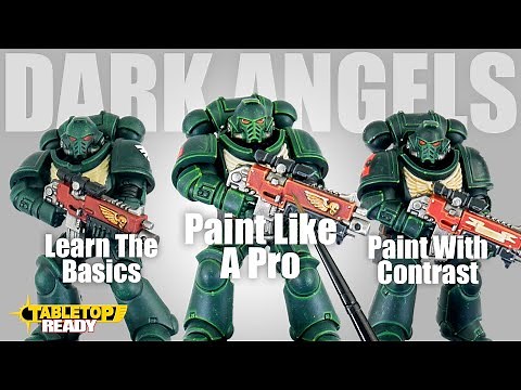 How to Paint Dark Angels from Beginner to Pro