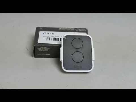 Programmation de la télécommande NICE ON2E | Habitat-Automatisme