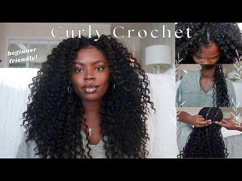 EASY Curly Crochet Braids Tutorial // invisible method + tips to minimize tangles/frizz