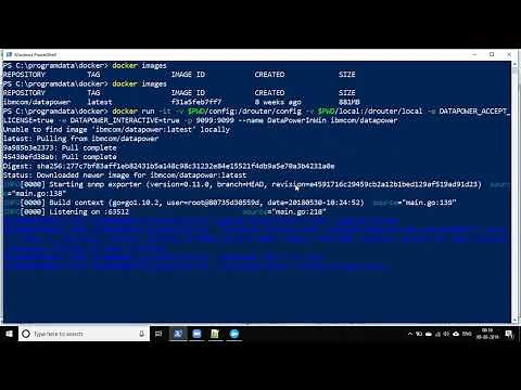 Datapower Configuration using DOCKER - Run the Datapower