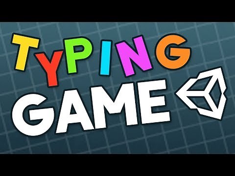 How to make a Typing Game in Unity (Livestream)
