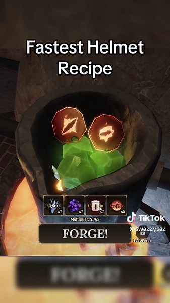 Fastest armor set in this game #forge #theforge #fyp #armor #lucky | the forge