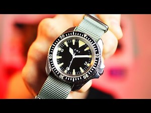 Mad Watch Collector Reviews The Rarest Mil Sub On The Planet Gets A Reissue - CWC 1980 RN DIVER