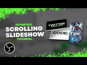 SCROLLING SLIDESHOW OVERLAY - OBS TUTORIAL