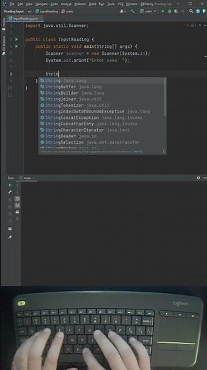 How to read user input in a Java program