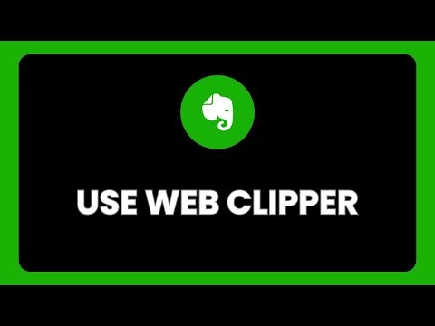 How to Use the Evernote Web Clipper
