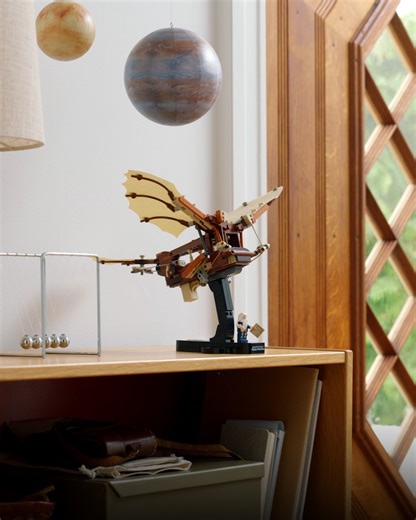 163K views · 1.3K reactions | 500 years in the making! Can you bring the LEGO Icons Leonardo da Vinci’s Flying Machine to life? Build history at www.lego.com/product/leonardo-da-vinci-s-flying-machine-10363 | LEGO | Facebook