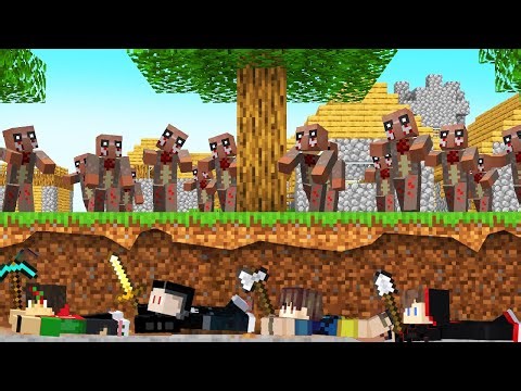 Villagers Become Zombie in Minecraft