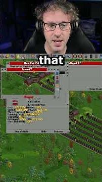 First trains on the new main line - OpenTTD