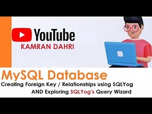 MYSQL - Creating Relationship/Foreign Key using SQLyog