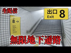 【ホラー】全異変達成！無限に続く地下通路を脱出できるのか 生配信【8番出口】