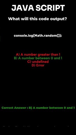JavaScript Math.random() - Generate Random Numbers! 🎲