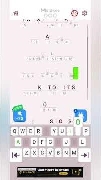 Cryptogram: Word Brain Puzzle | Level 23