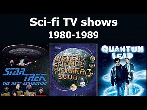 Sci-fi TV shows from the 1980s