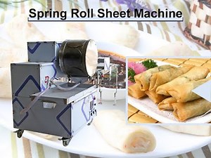 Spring Roll Sheet Machine for Making Spring Roll Wrapper