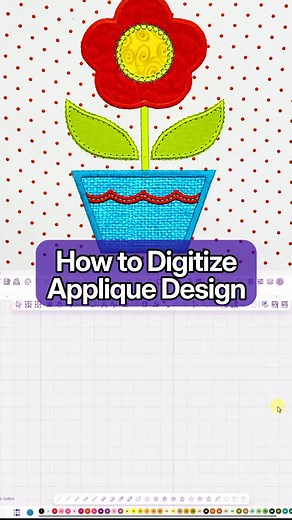 7.3K views · 26 reactions | 淋✨ Want to learn how to digitize your own applique designs like a pro? Our brand new tutorial breaks it all down—step-by-step!  Comment "applique" and we’ll send you the link to watch it!#EmbroideryTips #AppliqueEmbroidery #MachineEmbroidery #DigitizingTutorial #EmbroideryHelp | Embroidery Legacy | Facebook
