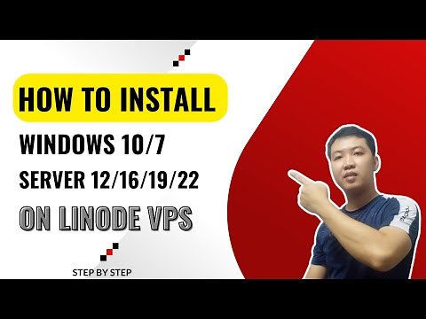 How to Install Windows 10/7 , Windows server 12/16/19/22 on linode vps | step by step